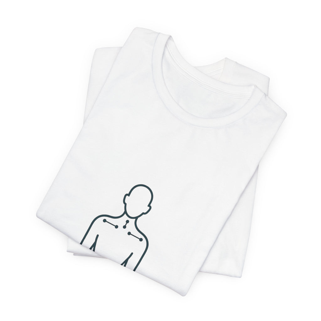 T‑Shirt — "Ten Minutes. Total Relief." Minimalist Acupressure Graphic Tee
