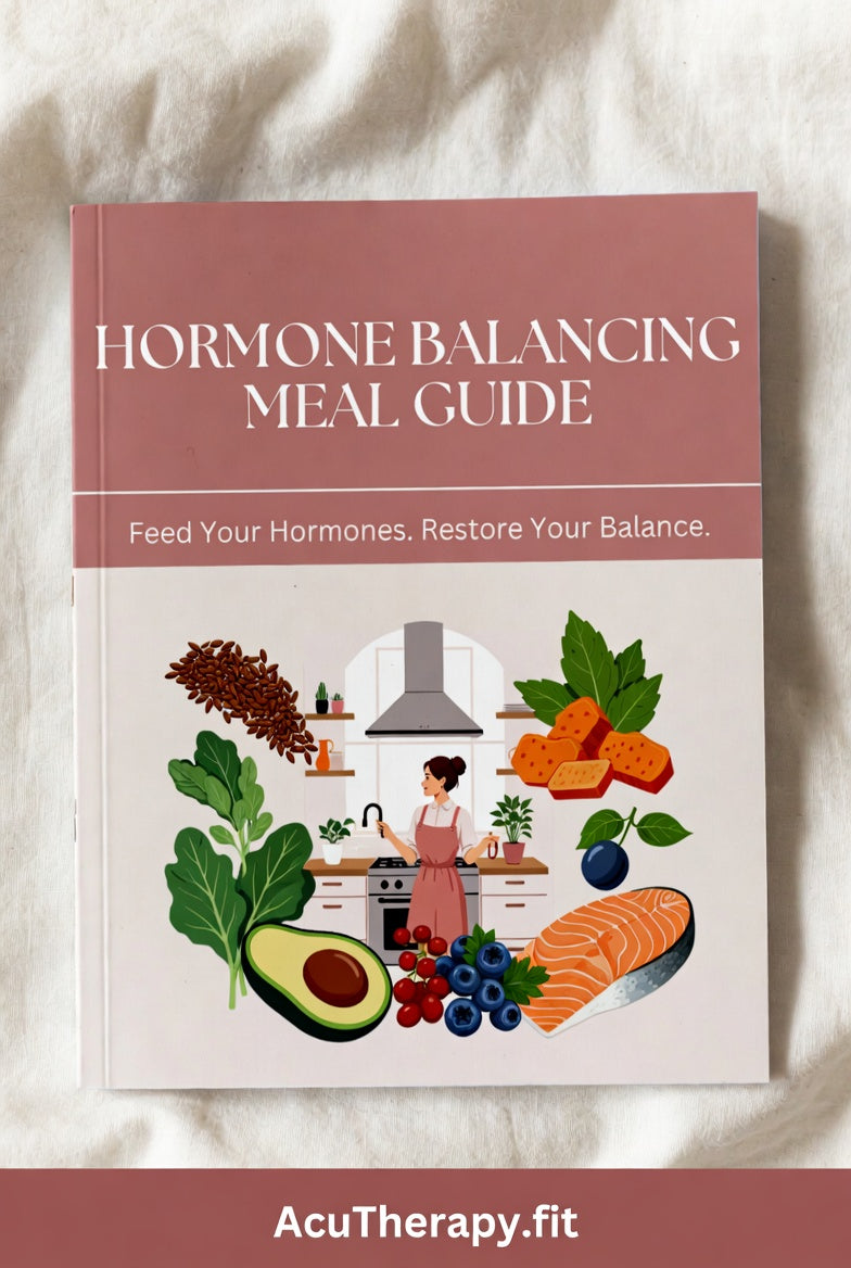 Hormone Balancing Meal Guide — Printable Plan to Balance Estrogen, Progesterone, Thyroid & Insulin