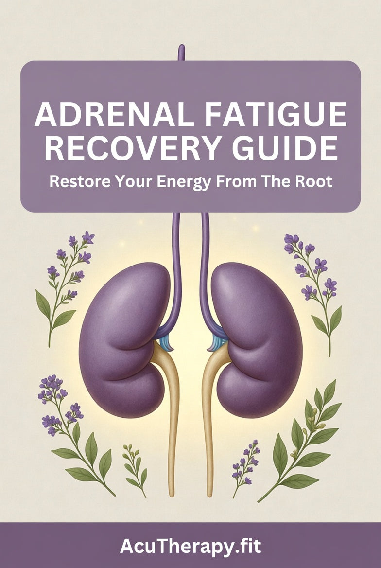 Adrenal Fatigue Recovery Guide — Printable Plan to Restore Energy, Balance Cortisol & Beat Burnout