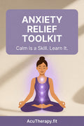 Anxiety Relief Toolkit – Printable Guide for Calm, Breathwork, Acupressure