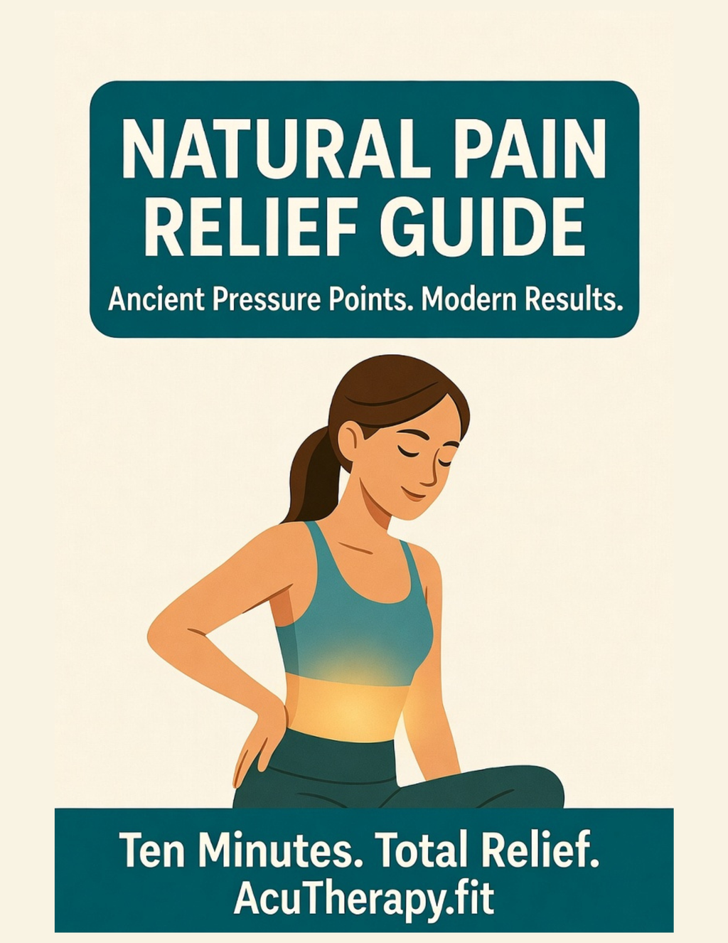Natural Pain Relief Guide — Printable Acupressure E-book for Back Pain, Headaches, Stress & Better Sleep
