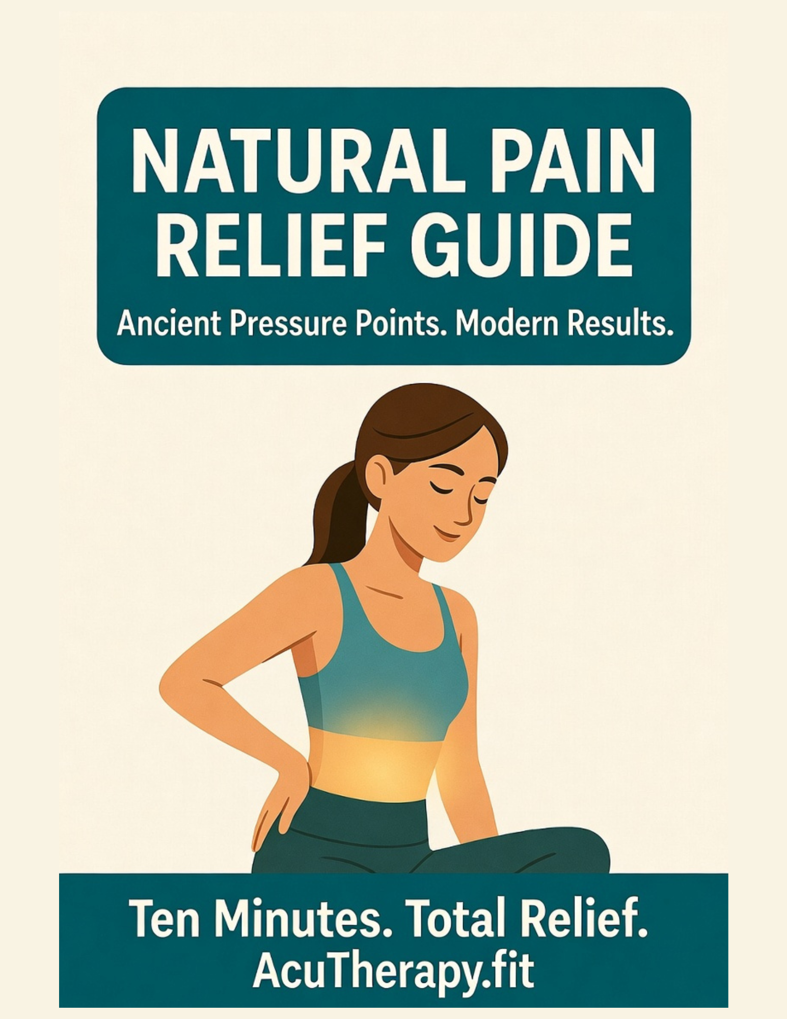 Natural Pain Relief Guide — Printable Acupressure E-book for Back Pain, Headaches, Stress & Better Sleep