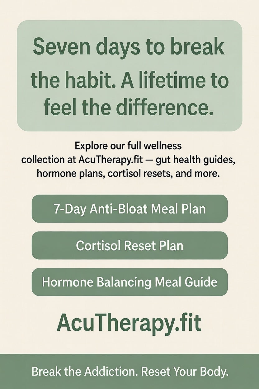 7-Day Sugar Detox Plan – Break Addiction, Reset Cravings (Printable Guide)