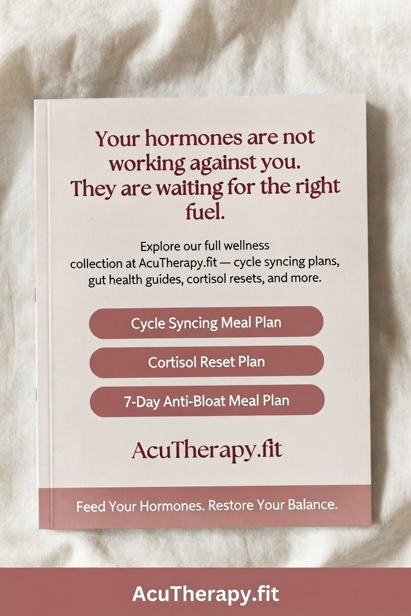 Hormone Balancing Meal Guide — Printable Plan to Balance Estrogen, Progesterone, Thyroid & Insulin